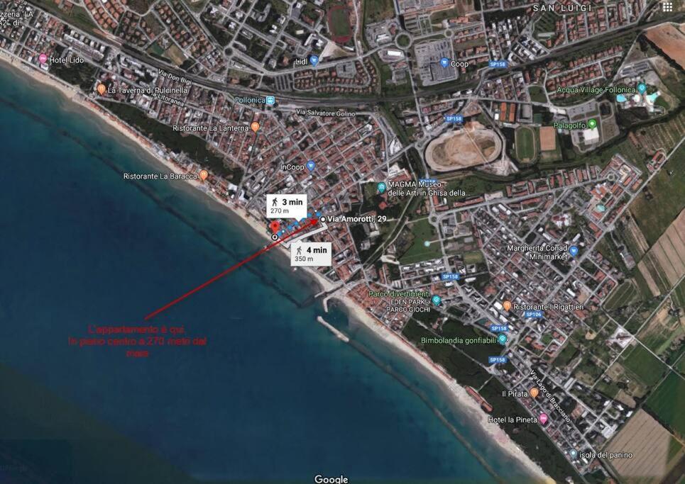 Centralissimo A Due Passi Dal Mare Follonica Dış mekan fotoğraf